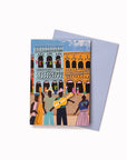 Street Guitar | Enamel Pin Badge Card | Katy Welsh