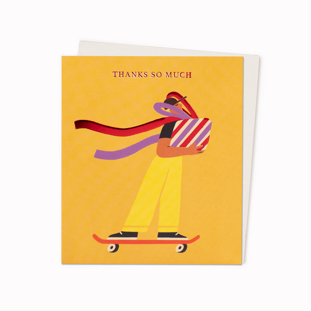 USTUDIO Design Thank You Greeting Card by Ana Gaman | Thanks So Much