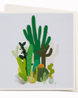 Cacti is a plant themed note card for lovers of those spiky succulents featuring typically playful illustration by Copenhagen based artist, Anders Arhoj from the infamous Studio Arhoj. The notecard has been left deliberately blank inside for your own personal message and is suitable to send for any occasion.