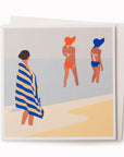 Drying Off | Contemporary Art Note Card | Camila Pinheiro
