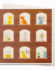 Cat Apartment | Greeting Card | Blanca Gomez