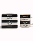 Nudge Nudge | Porcelain Mug | Scott Patt