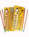 Friencils by USTUDIO Design are set of six HB pencils offering helpful, scribbly positive affirmations&nbsp;to keep your spirits up when the going gets tough. Each pencil features a different happy and positive slogan - words of support you might expect from your best friend when things aren't going your way.