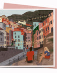 Cinque Terre | Travel Art Note Card | Katy Welsh