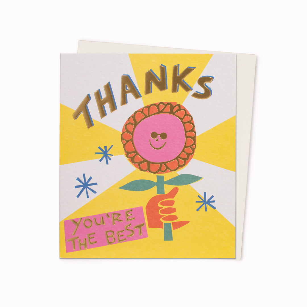 You're The Best | Thank You Card | Newton Davey