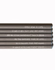 Storyteller | Set of 6 HB Pencils | Sharp + Blunt