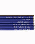 Peace | Set of 6 HB Pencils | Sharp + Blunt