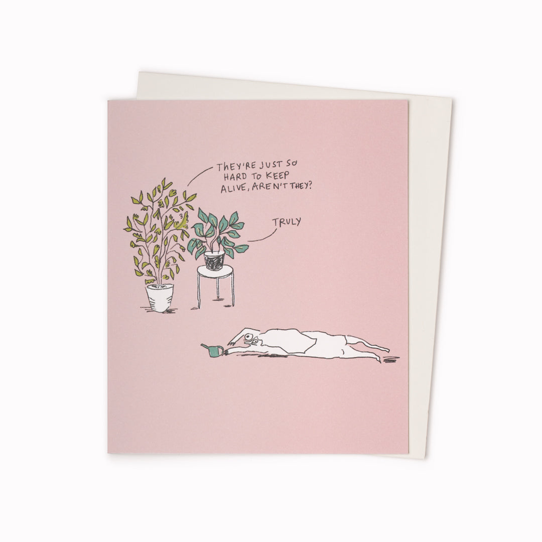 Hard To Keep Alive | Humour Greeting Card | Ruby ETC