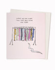Snake Decides | Humour Greeting Card | Ruby ETC