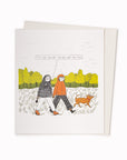 You Me And The Dog | Humour Greeting Card | Ruby ETC