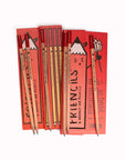 Rascally Friencils are set of six HB pencils with quotes offering up the kind of advice that might just get you into a scrape. We all have a friend like this - they're your solid buds for sure, but the kind of friend that's unlikely to bail you out of prison because they're likely to be in the cell with you.
