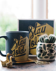 Stay Gold | Porcelain Mug | Jay Roeder