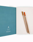 Fish | A5 Plain Notebook | Blanca Gomez