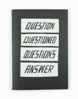 Questions Answered | A5 Plain Notebook | Scott Patt