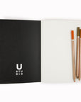 Alphabet | A5 Plain Notebook | Cyrus Highsmith