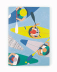 Kayak Club | A5 Plain Notebook | Giacomo Bagnara