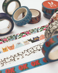 Blue Bloom | Washi Tape | Katy Welsh