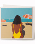 Summer Breeze | Contemporary Art Note Card | Camila Pinheiro