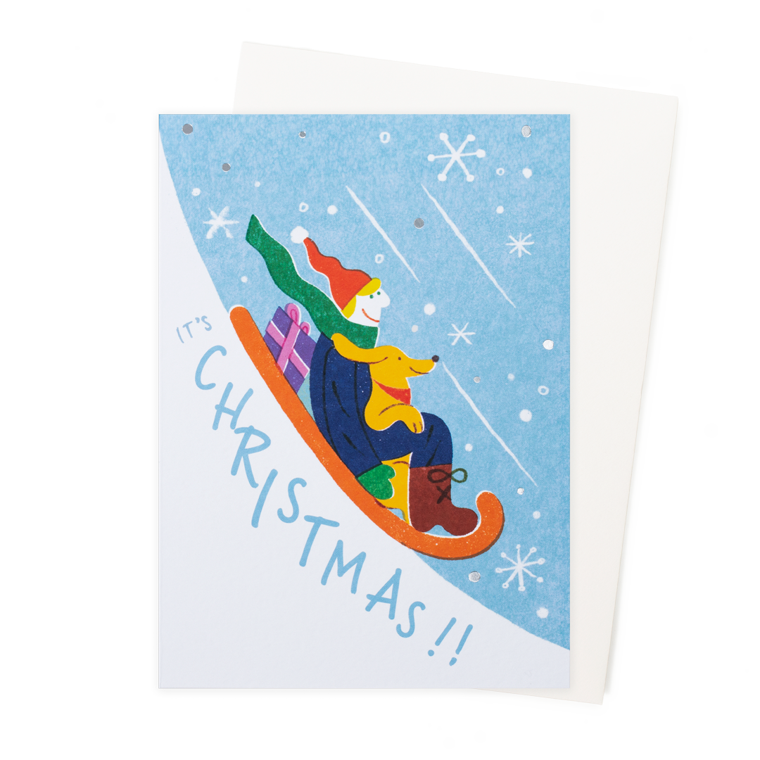 It's Christmaaas | Christmas Card | Megan Du