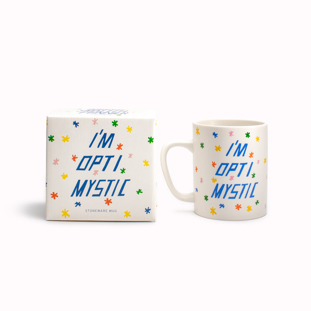 Optimistic | Stoneware Mug | Scott Patt