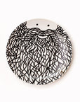 Hubert + George | Set of 2 Plates | Beardy by Phil Jones