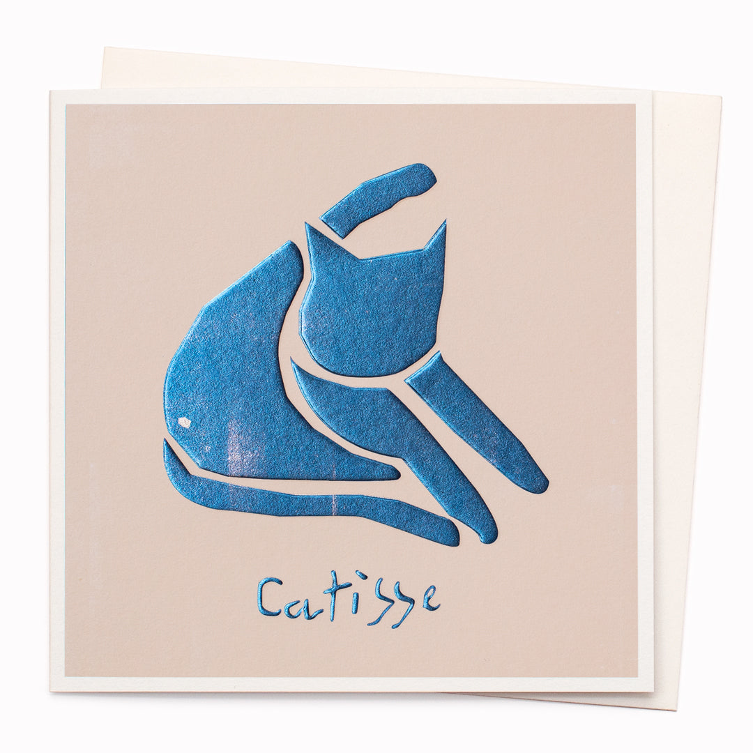 Catisse | Art Pun Greeting Card | Niaski