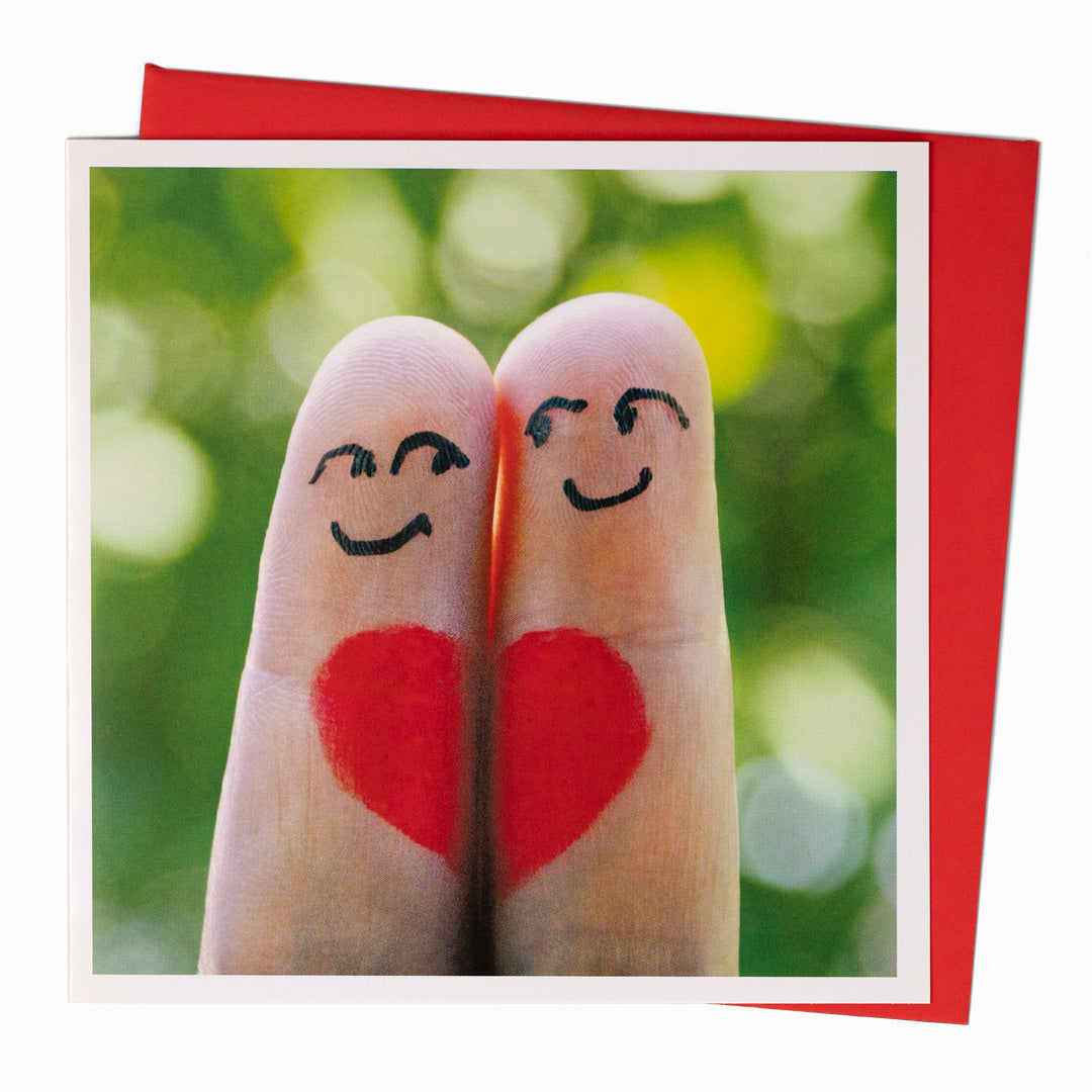 Finger Bliss | Photographic Anniversary Card