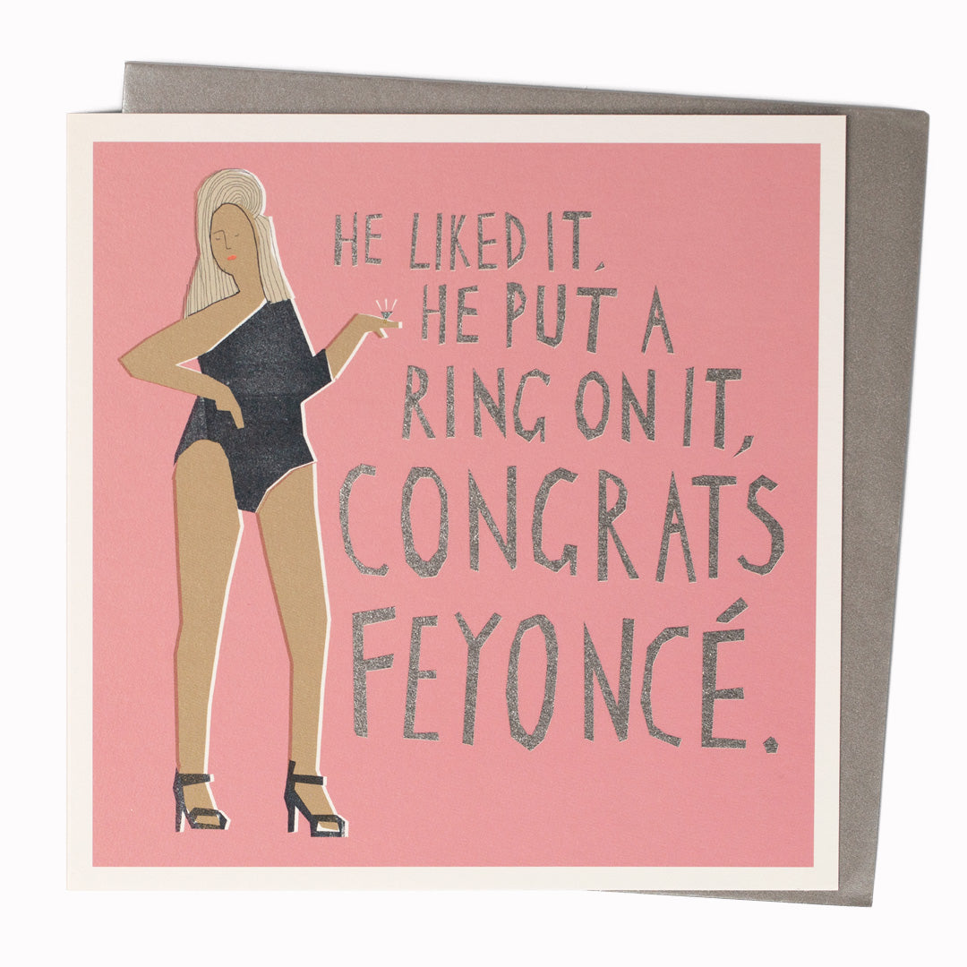 Feyonce | Illustration Engagement Card