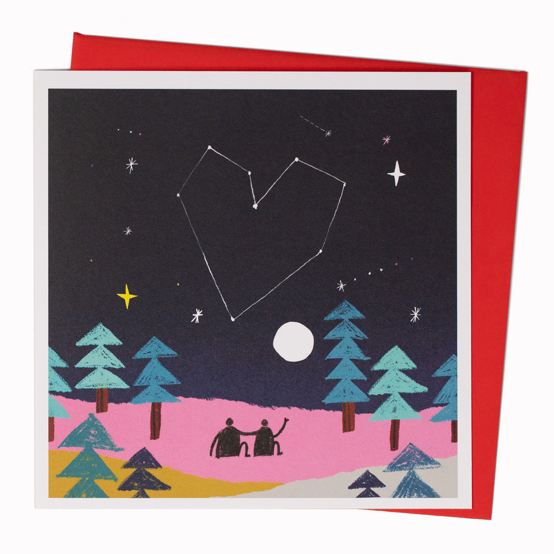 Constellation of Love | Art Anniversary Card