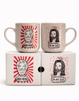 Oh My God + Jesus Christ | Set of 2 Stoneware Mugs