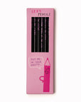 Sexy | Set of 6 HB Pencils | Sharp + Blunt