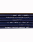Zencils | Set of 6 HB Pencils | Sharp + Blunt
