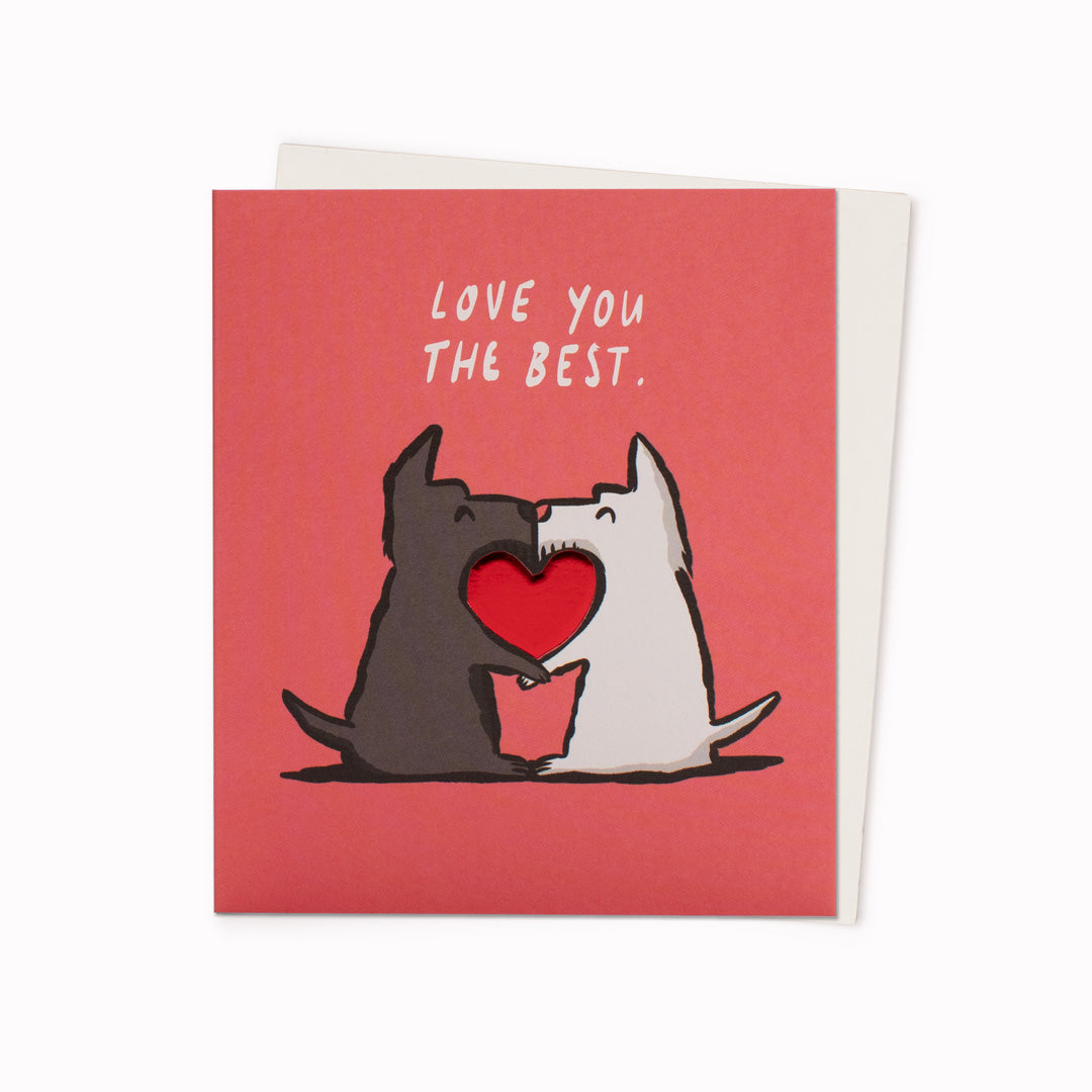 Love You The Best | Love and Anniversary Card | Peter Ryan