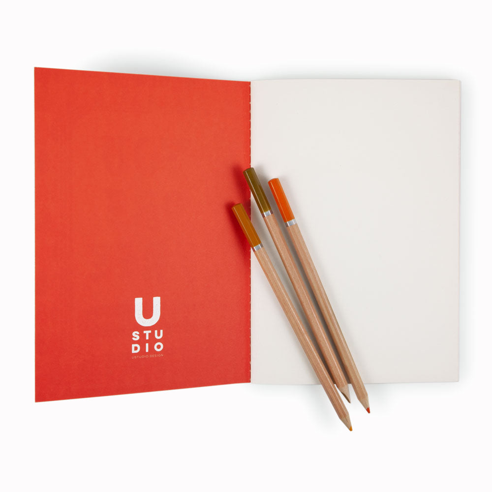 USTUDIO Design A5 Plain Notebook by Paul Bower | You Are Free