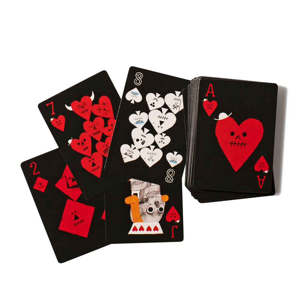 Skulls | Illustrated Playing Cards