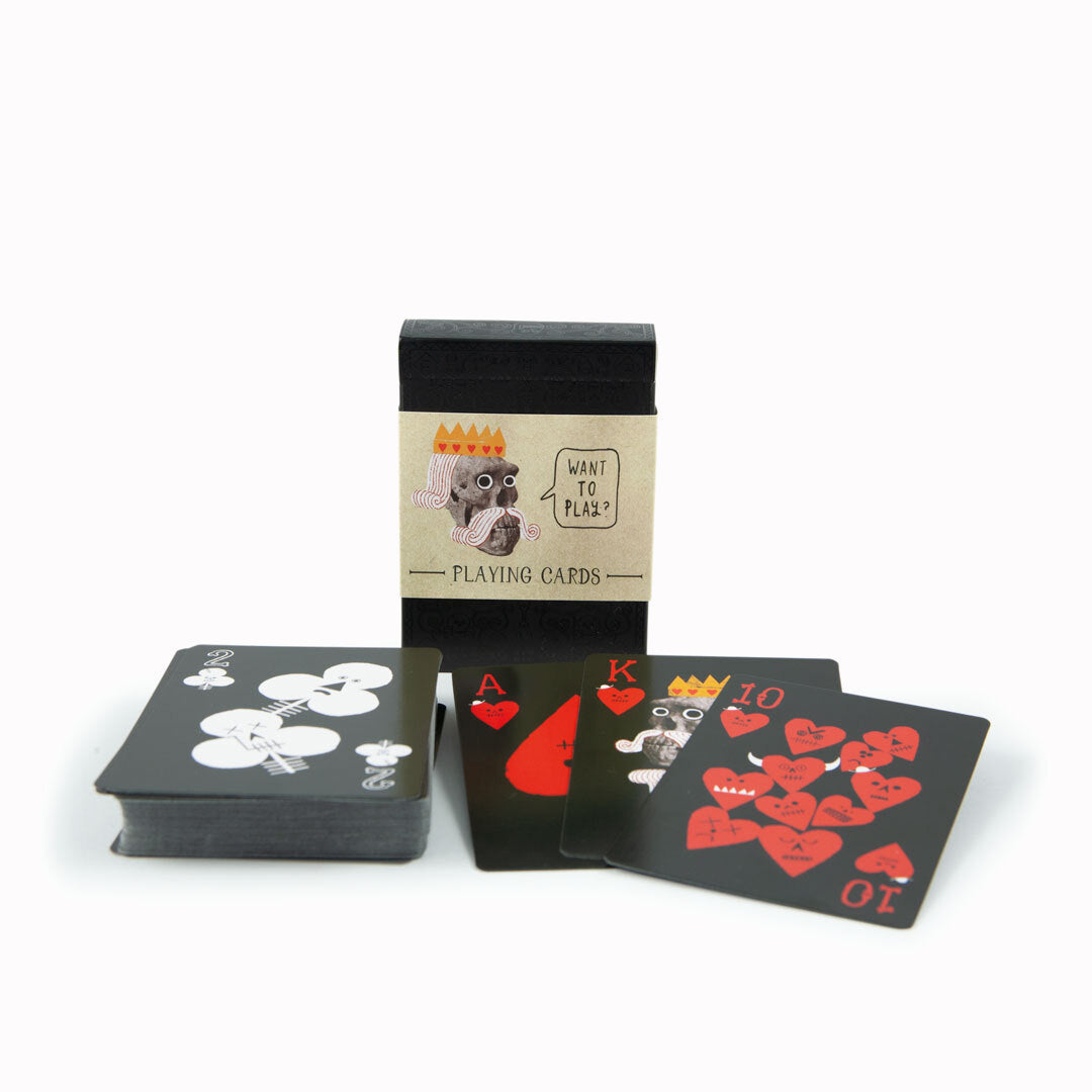Skulls | Illustrated Playing Cards
